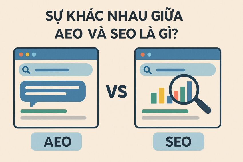 Sự khác nhau giữa AEO và SEO là gì?