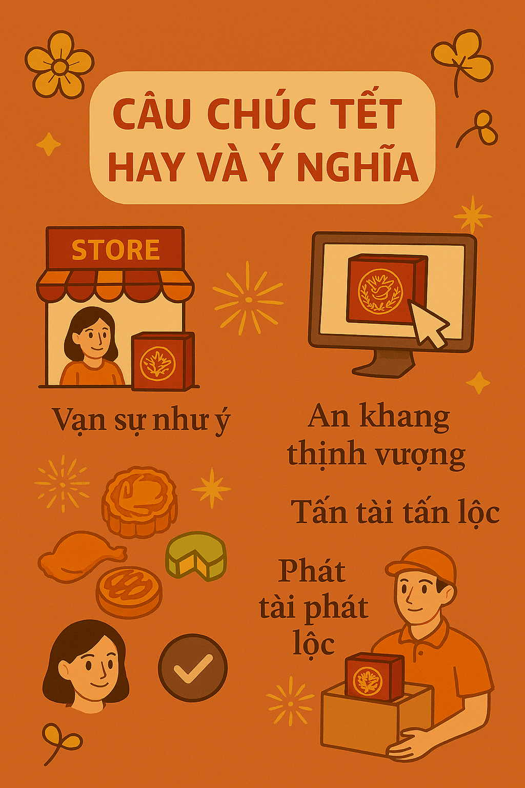 câu chúc tết hay và ý nghĩa