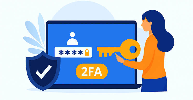 Sử dụng mật khẩu mạnh và khác biệt cho mỗi tài khoản